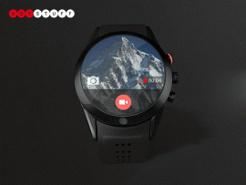 The Arrow smartwatch has a rotating camera for selfies and spy shots from any angle
