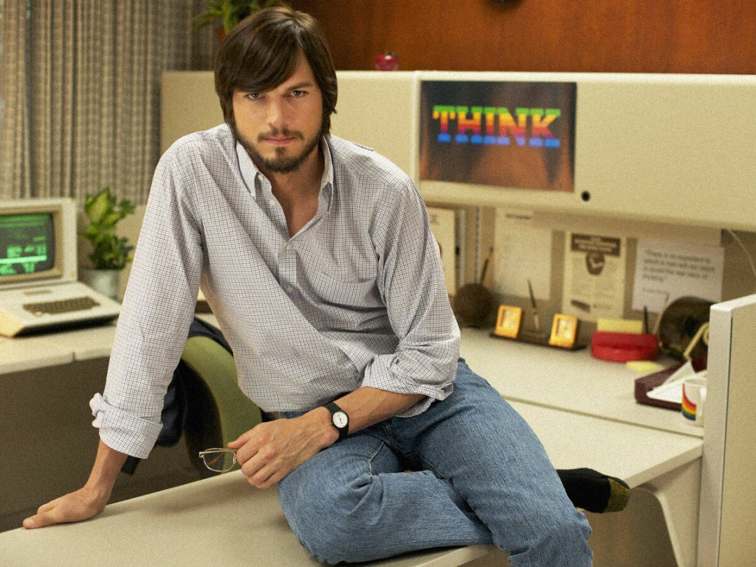 Ashton Kutcher as Steve Jobs in biopic
