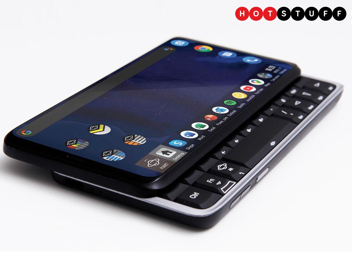 Planet Computers' Astro Slide 5G smartphone packs a mini keyboard