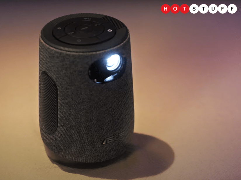 Asus’ ZenBeam Latte L1 is a portable projector shaped like a coffee cup