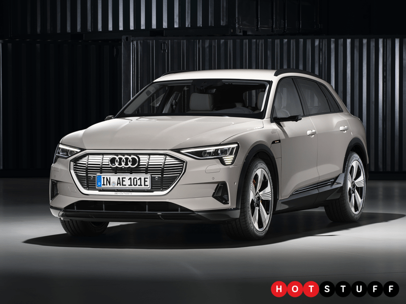 The Audi E-Tron is the firm’s first all-electric SUV