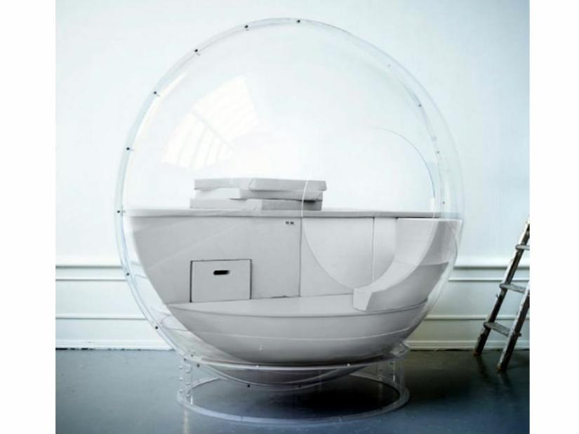This huge AudioOrb lets you float away in a bubble of sound