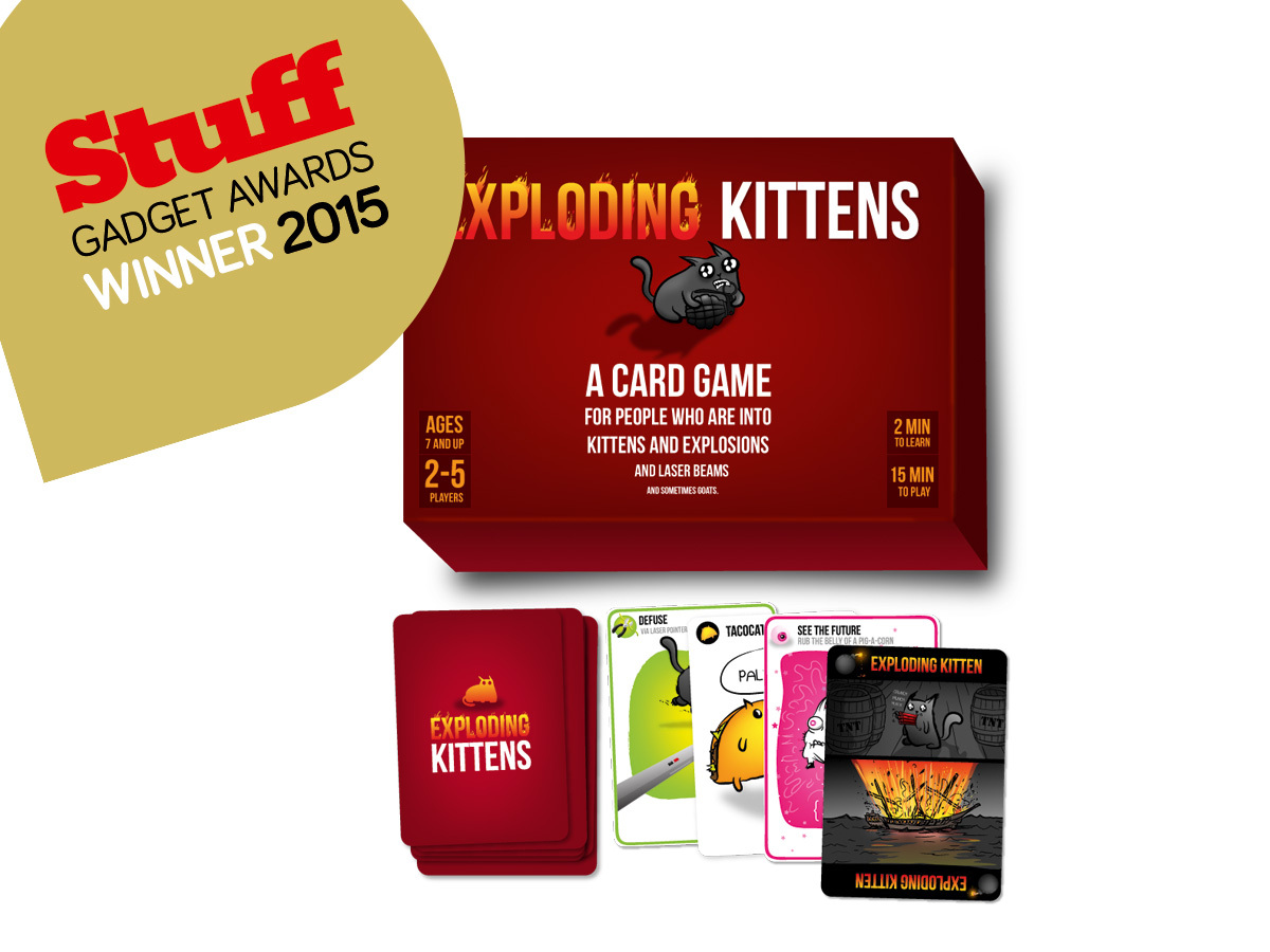 Kickstarter campaign of the year: Exploding Kittens (reader-voted)