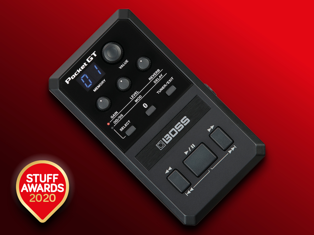 MUSIC GADGET OF THE YEAR: BOSS GT POCKET 