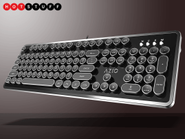 Azio keyboard makes the mundane memorable