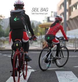 The ultimate cycling bag? Seil puts a roadsign on your back