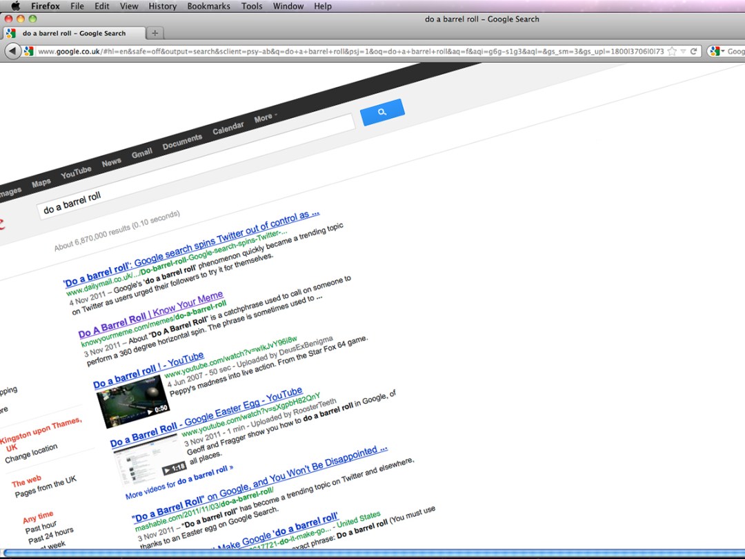 Google easter egg: the full list of games and jokes in Search