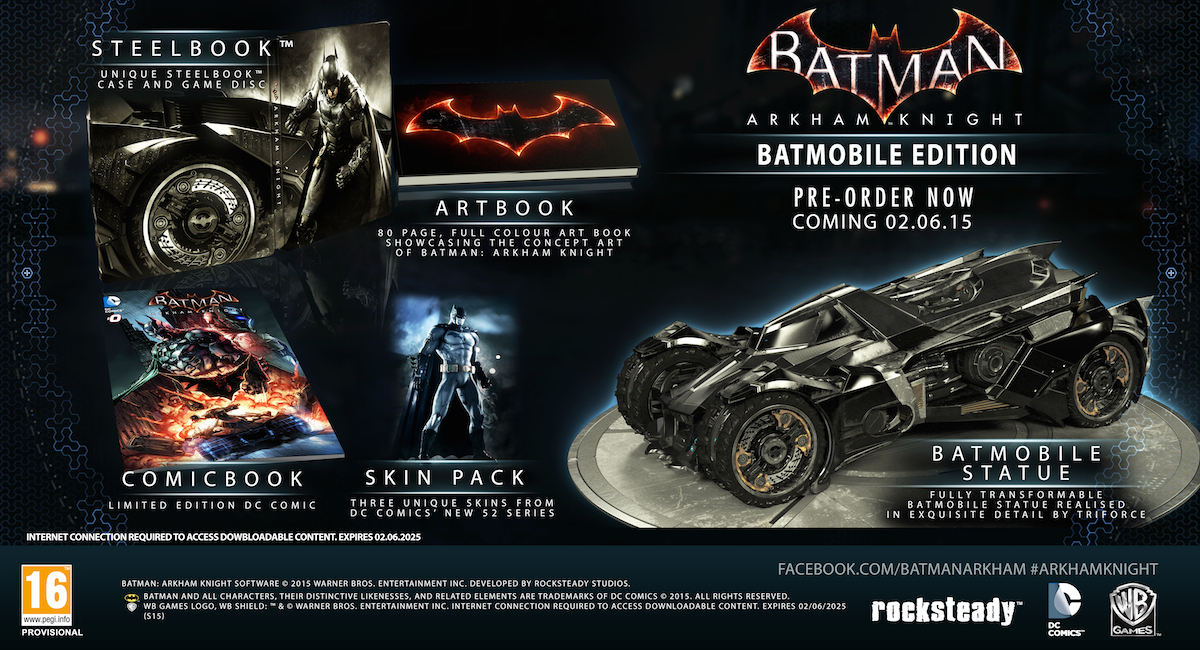 Batman: Arkham Knight Batmobile Edition