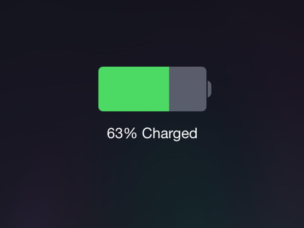 Lie #3: Always wait till your battery is down to 0% before charging it