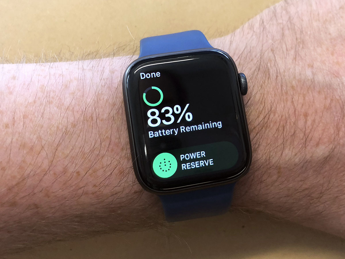 APPLE WATCH SERIES 4 BATTERY: POWER FOR DAYS