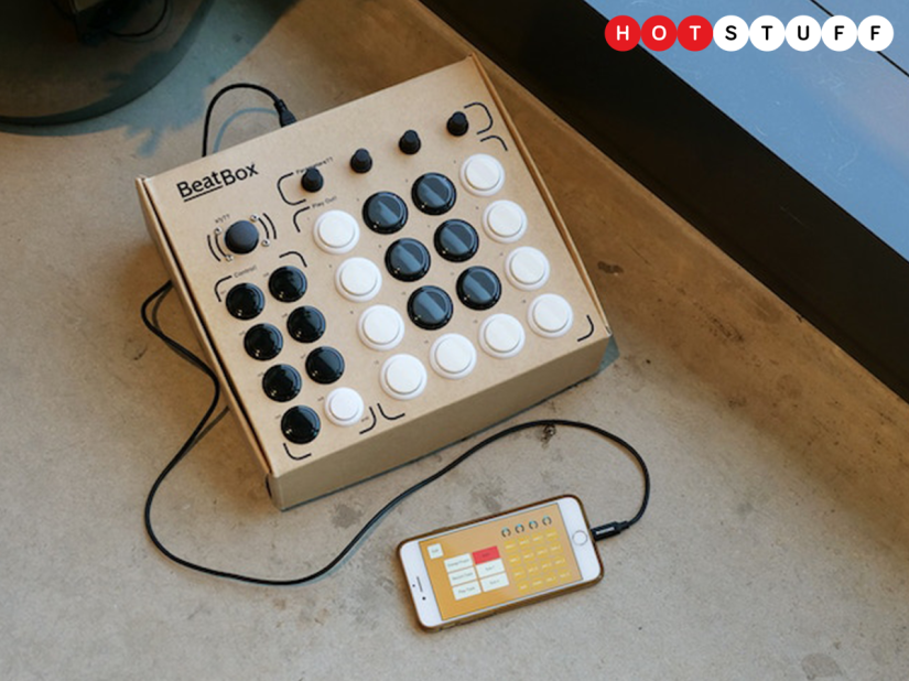 Beatbox is a DIY cardboard MIDI controller kit made for beginners and pros alike