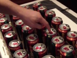 The beer can keyboard – we’ll drink to that