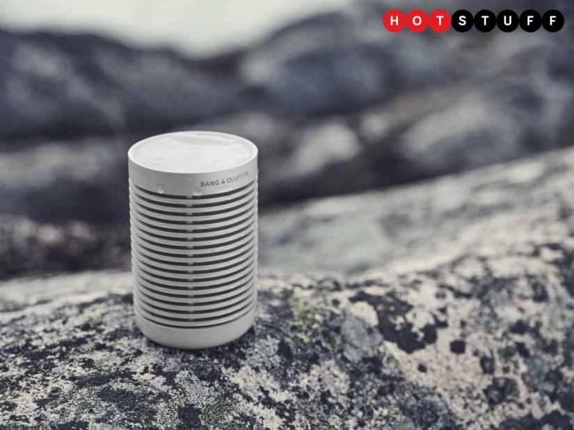 Bang & Olufsen’s Beosound Explore is a rugged portable speaker that’s ready for adventure