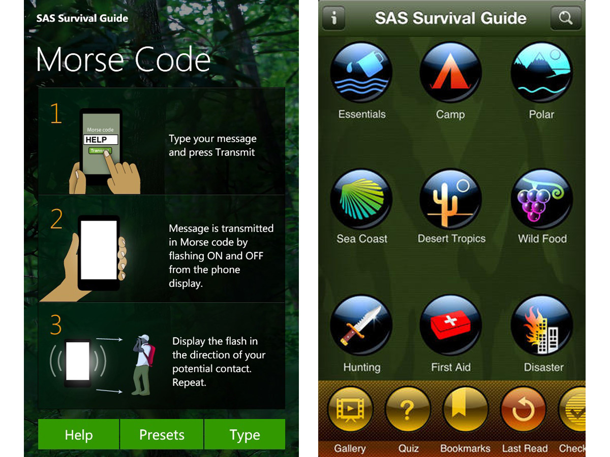 The best apps for survivalists and exploration