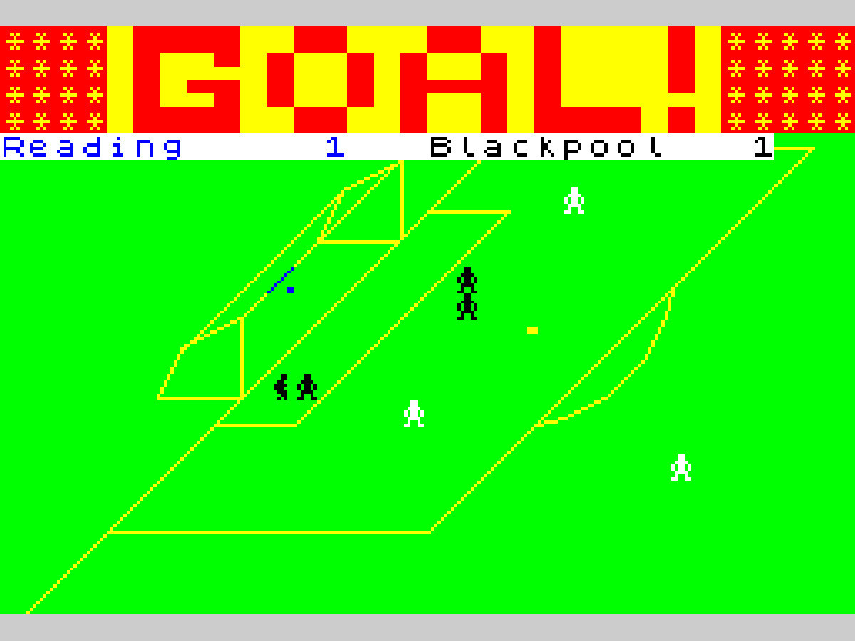 15）フットボールマネージャー（1982、ZXスペクトル）