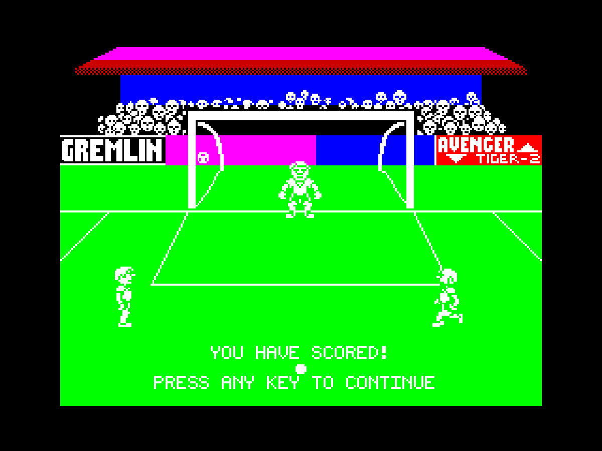 24）フットボールオブザイヤー（1986、ZXスペクトル）