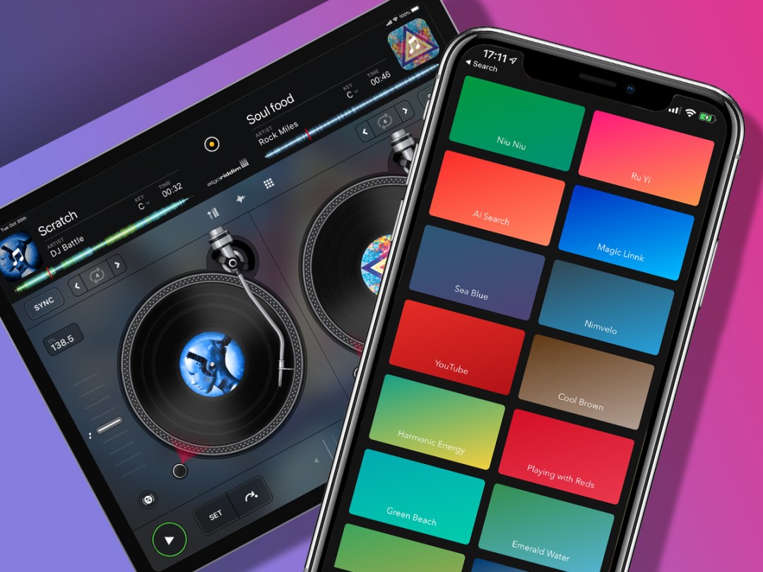 best free iPhone and iPad apps featuring Clarity and djay