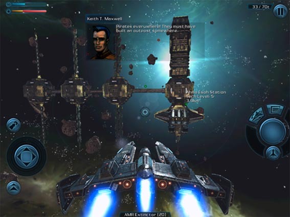 Best space games – Galaxy on Fire II HD (2011, iPad and Android)