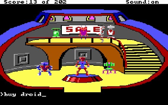 Best space games – Space Quest (1986, Apple II)