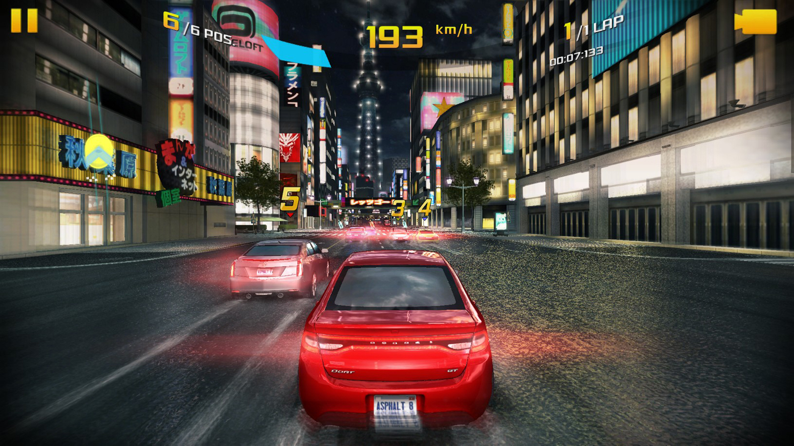 2. Asphalt 8: Airborne