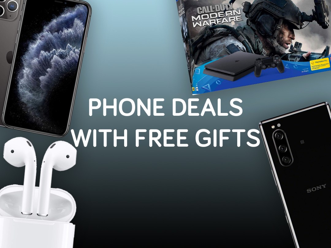 The best Phone deals with free gifts Stuff