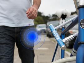 The bike lock you can open with your phone