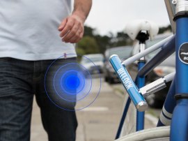The bike lock you can open with your phone