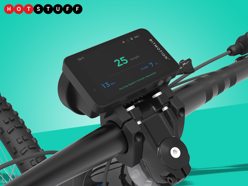 Bitmotion’s bike light doubles as a sat-nav