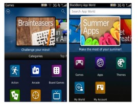 Blackberry App World 3.0 beta gets homescreen search and social media