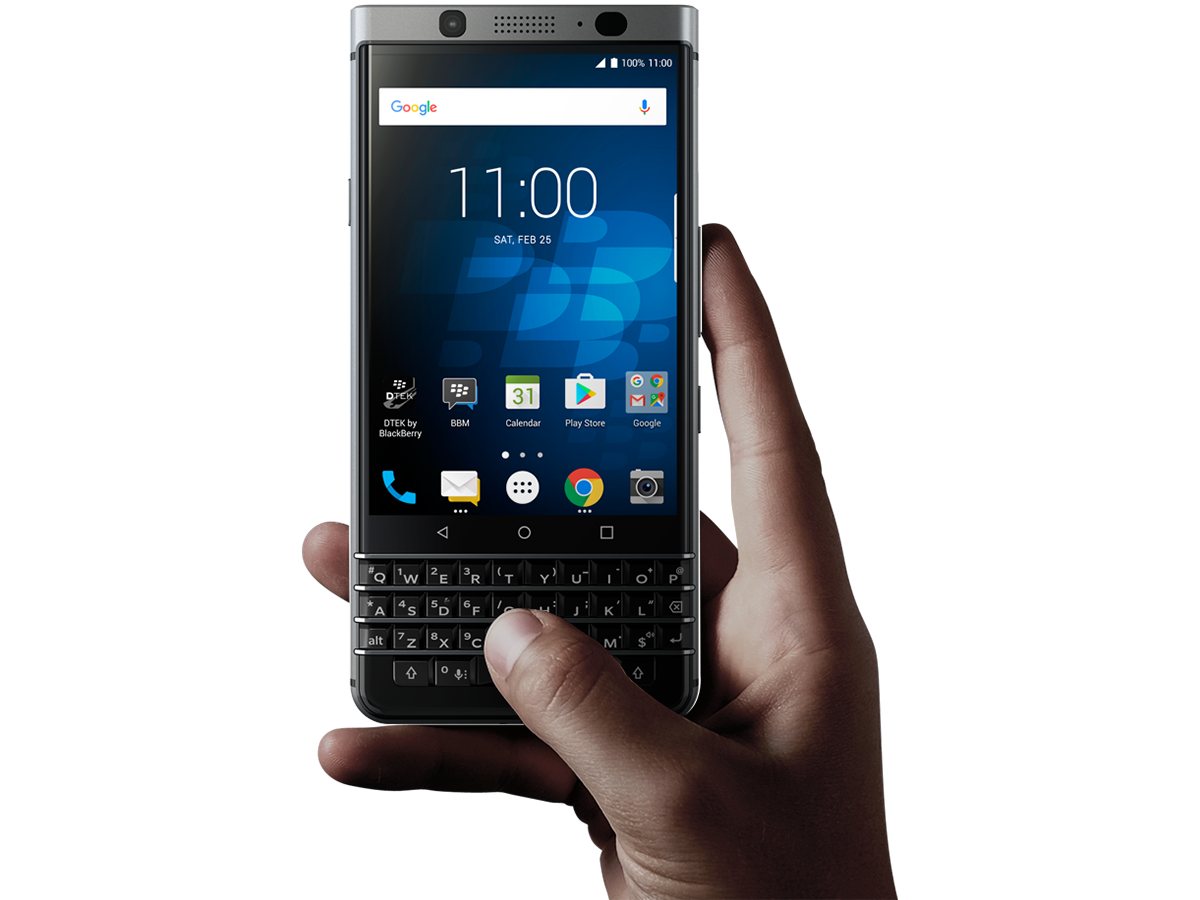 2) It’s running Android, but it’s still a BlackBerry at heart 