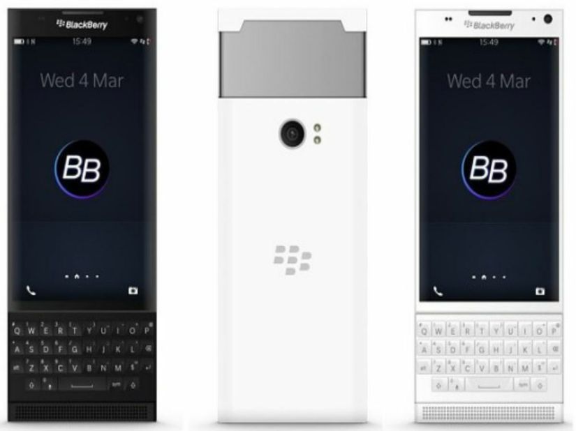 First look at BlackBerry’s purported Android slider phone