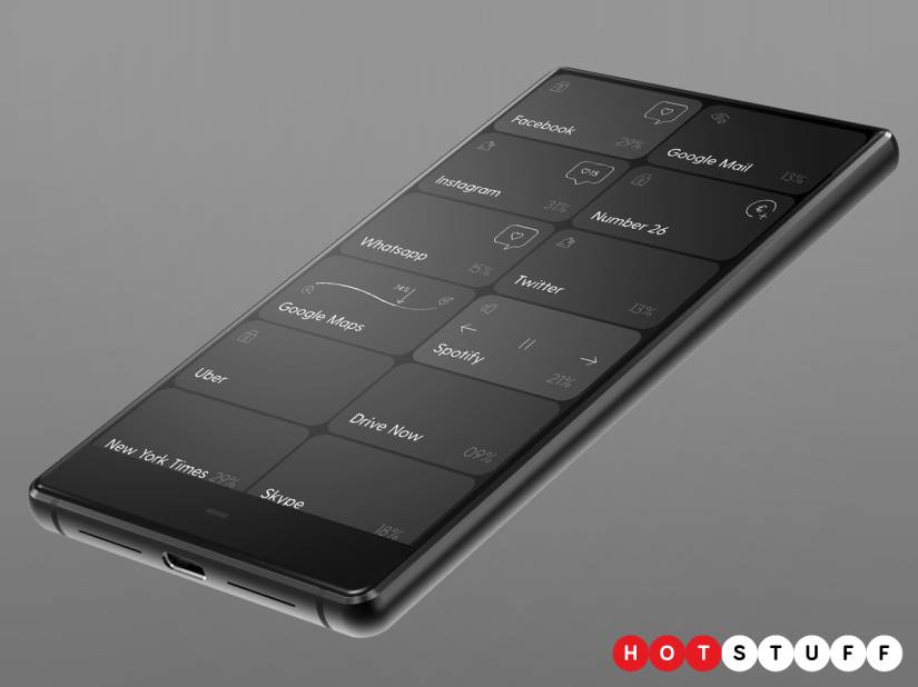 Blloc is a stylish, sleek Android smartphone that wants you to spend less time using it