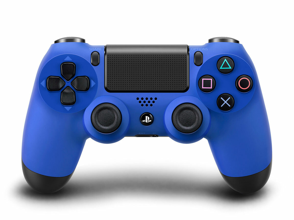 Blue DualShock 4