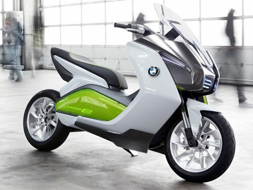 BMW E-Scooter on show at Olympic Park