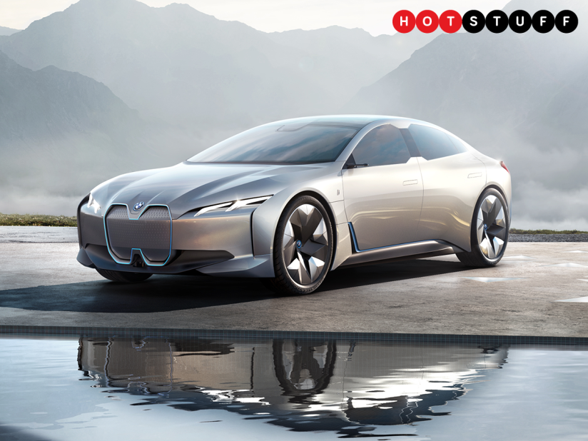 BMW’s speedy i Vision Dynamics targets the Tesla Model S