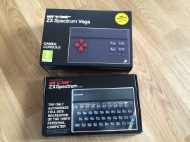 ZX Spectrum Vega vs Recreated ZX Spectrum