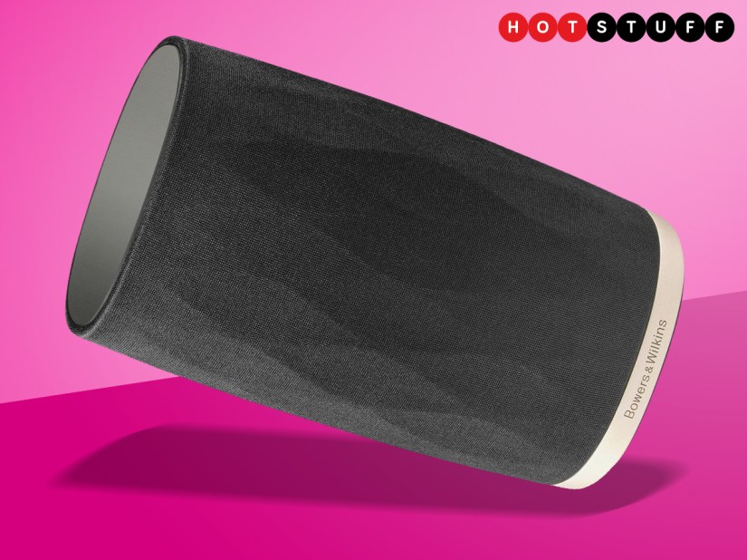 The Bowers & Wilkins Formation Flex is a wireless speaker that streams 24-bit audio