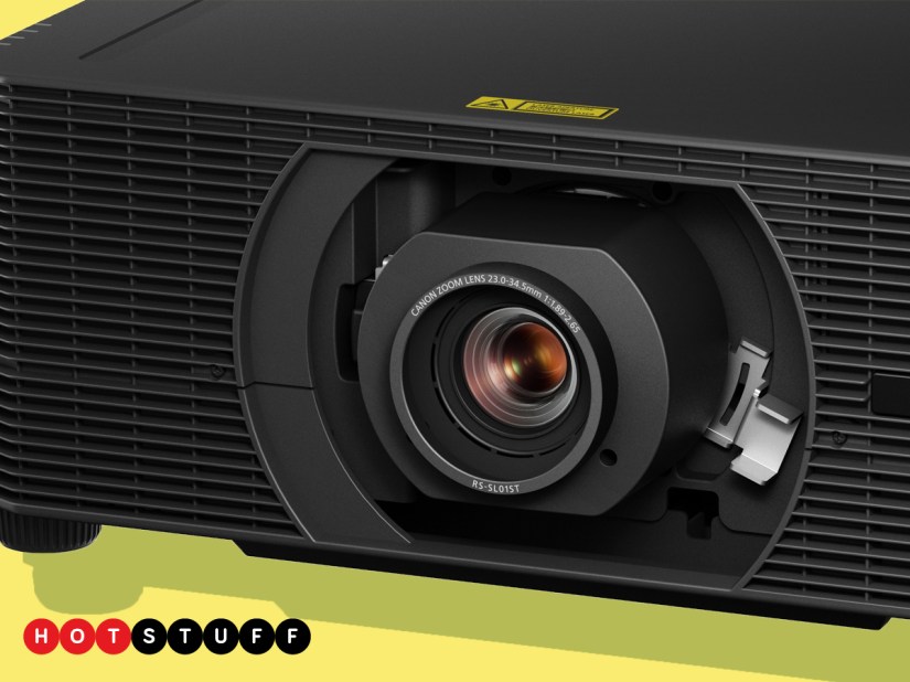Canon’s latest 4K laser projector is smaller and lighter than ever