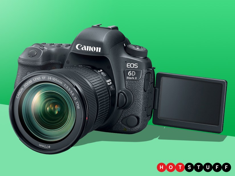 Canon 6D Mark II flips out with new screen and sensor