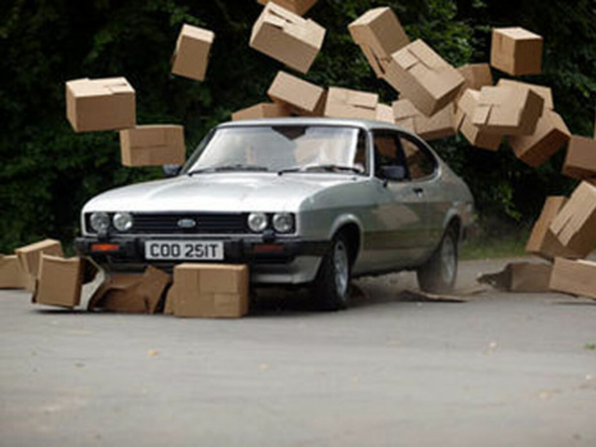 1980 Corgi 342 Ford Capri (The Professionals, 1977-1983)