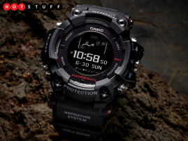 Casio’s Rangeman GPR B-1000 is a smartwatch powered by the sun
