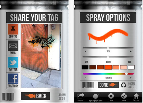 Channel Four Street Tag graffiti app launches on iPhone