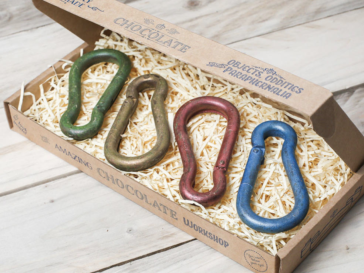 Chocolate Carabiners Gift Box (£15)