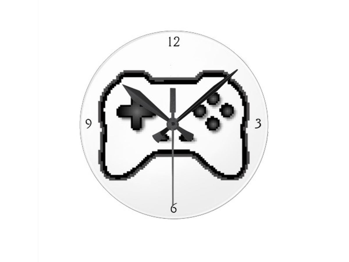 8-bit game controller clock (£22)