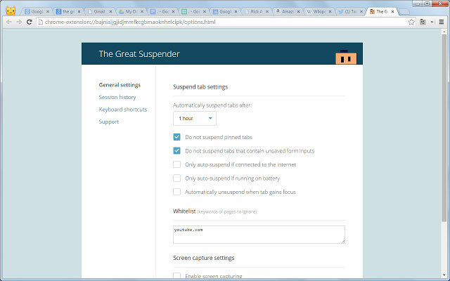 12) The Great Suspender