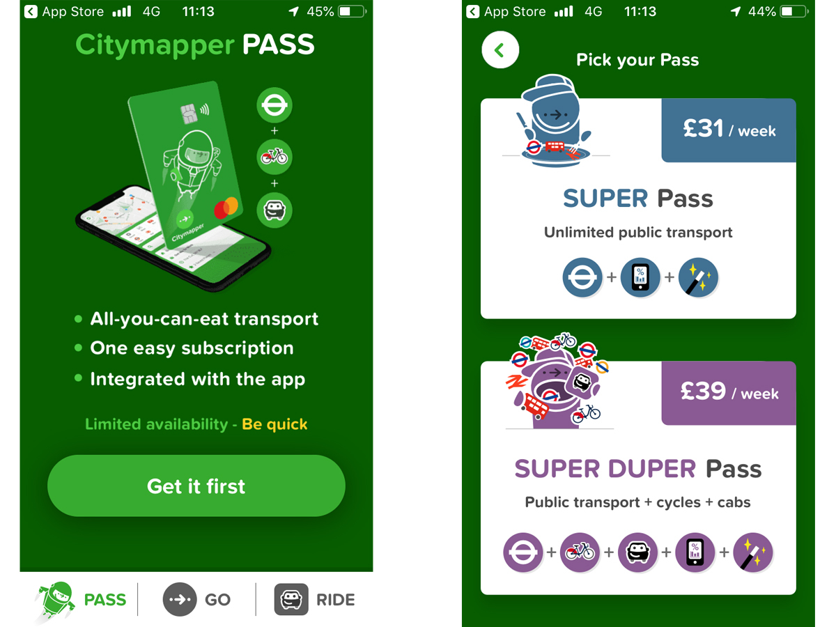 What is Citymapper Pass?