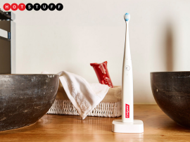 Brighten your bicuspids with the Colgate E1 smart toothbrush