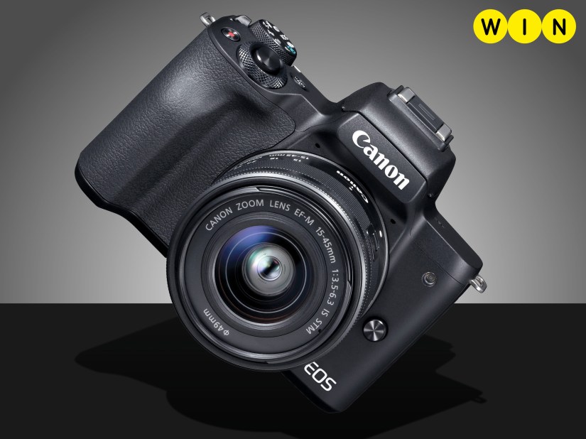 Win a Canon EOS M50 camera & 15-45mm lens worth £650