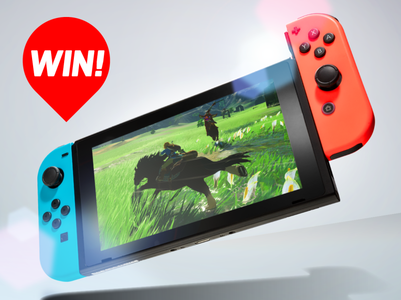 Win! A Nintendo Switch and Zelda: Breath of the Wild