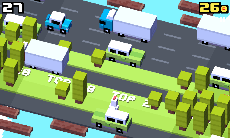 11. Crossy Road